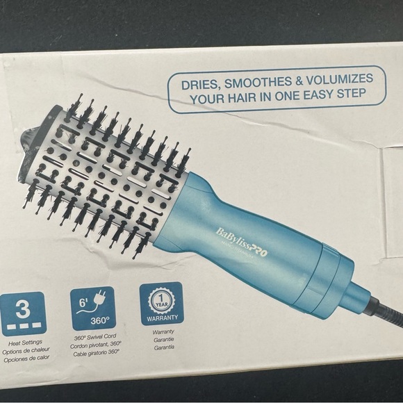 BaByliss Blue Nano Titanium Styling Tool - Picture 1 of 5